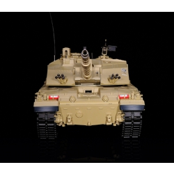 Czołg zdalnie sterowany ASG/dźwięk/dym 1:16 British Challenger II RTR 2.4Ghz - Heng Long 3908-1U